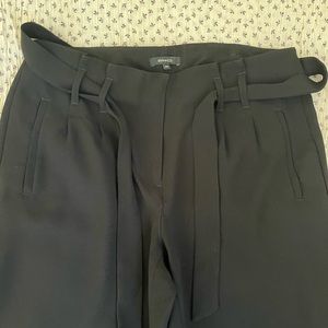rw&co front tier crop pants black great condition